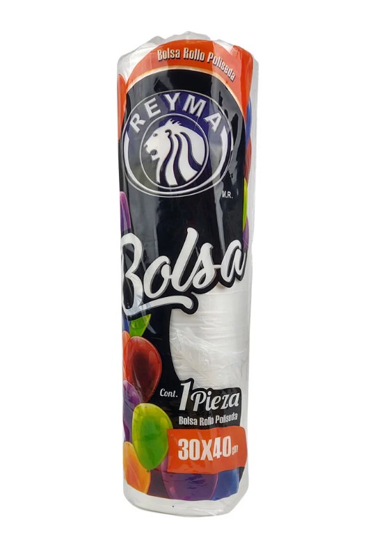 [BPRCH3040-R3M3S1] BOLSA POLISEDA ROLLO CHICO 30 X 40 1 ROLLO | SMIIG